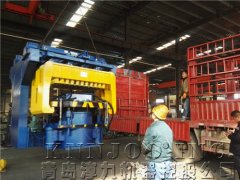 Multiple contact high pressure molding machine delivery site