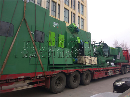 Large H Beam Steel Shot Blasting Machine was shipped to user(图1)