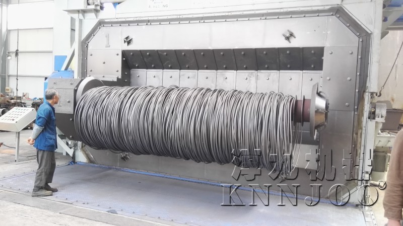 Wire coils shot blasting machine was shipped to Korea~(图7)