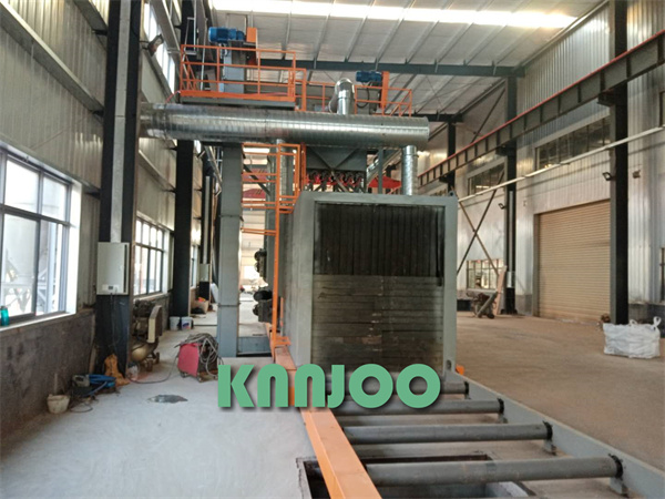Steel Structure Shot Blasting Machine for Xinchangcheng of Risun Group, Zhangzhou Fujian