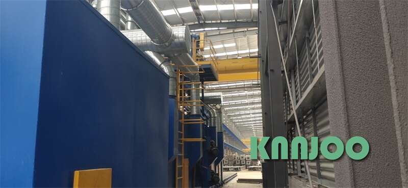 Steel Structure Shot Blasting Machine for Huning Steel Machinery C